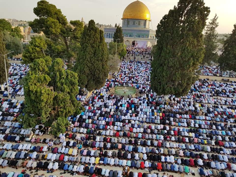 Berita Foto: Shalat Idul Fitri 1440 H dari Berbagai Belahan Dunia